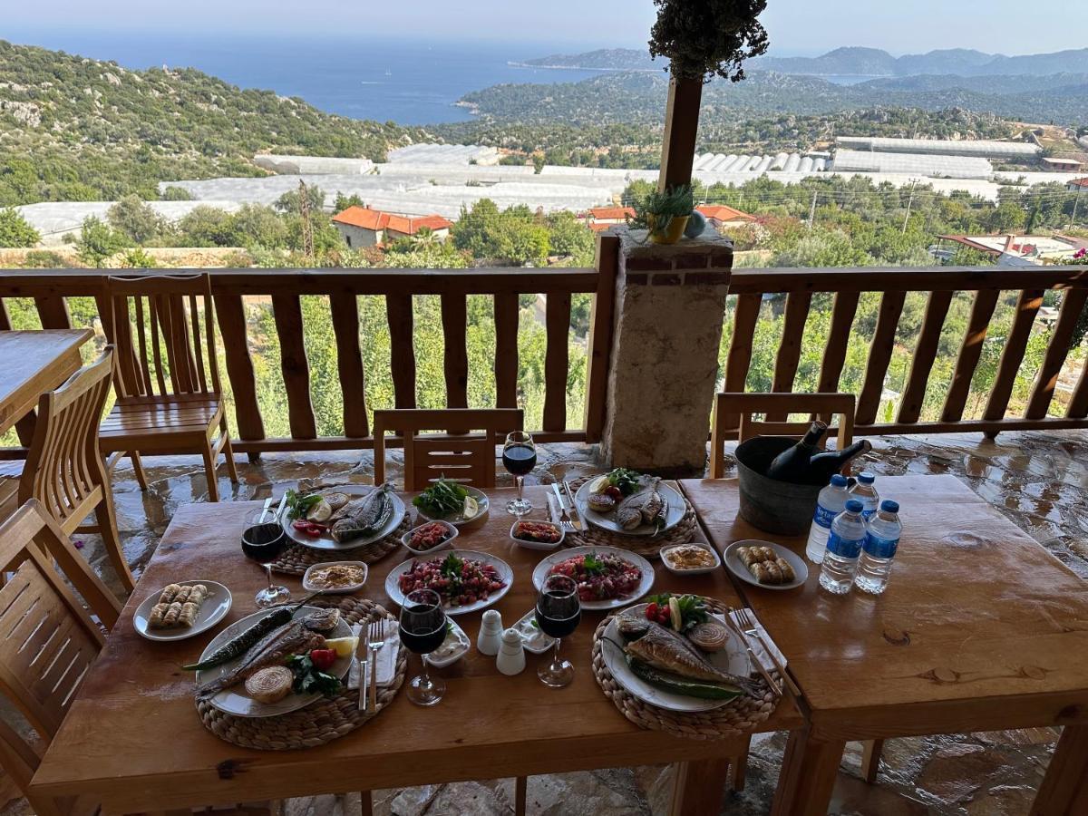 Istlada Tas Ev Apart - Kekova View Kapaklı Exterior foto