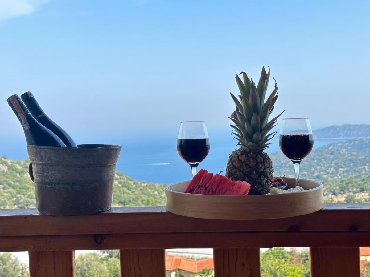 Istlada Tas Ev Apart - Kekova View Kapaklı Exterior foto
