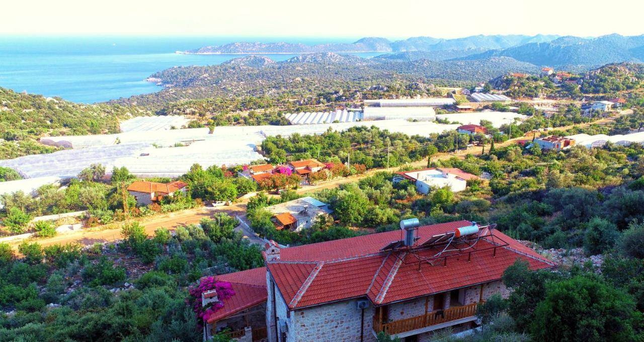 Istlada Tas Ev Apart - Kekova View Kapaklı Exterior foto