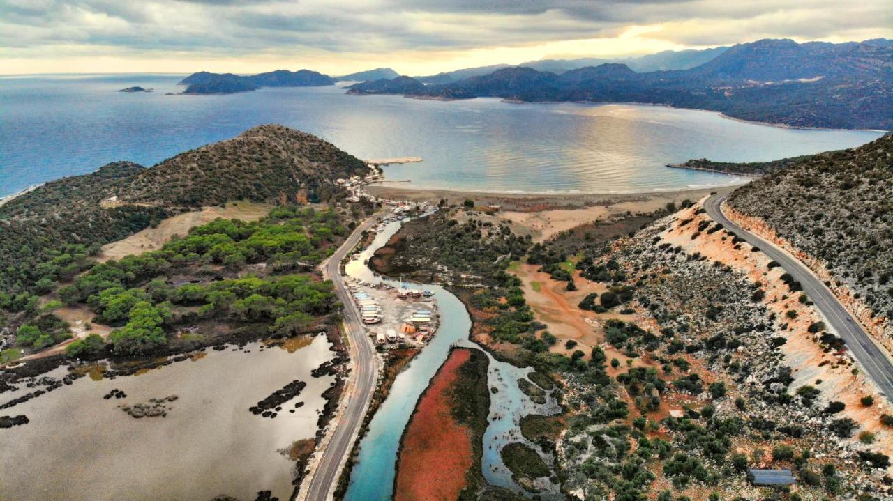 Istlada Tas Ev Apart - Kekova View Kapaklı Exterior foto