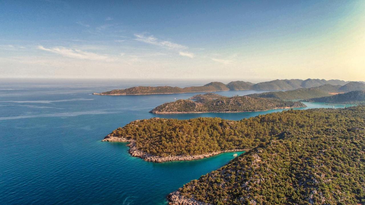 Istlada Tas Ev Apart - Kekova View Kapaklı Exterior foto